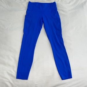 Lululemon Fast and Free Leggings Cerulean Blue Size 4